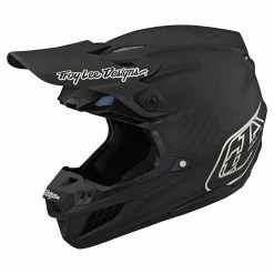 Troy Lee Designs SE5 MIPS Stealth Helmet-Black/Chrome