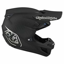 Troy Lee Designs SE5 MIPS Stealth Helmet-Black/Chrome