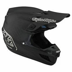Troy Lee Designs SE5 MIPS Stealth Helmet-Black/Chrome