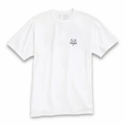 Vans X Courage Adams Off The Wall Classic T-Shirt-White