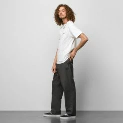 Vans X Courage Men's Authentic Chino Glide Relaxed Taper Pant-Asphalt 8 Vans X Courage Men's Authentic Chino Glide Relaxed Taper Pant-Asphalt