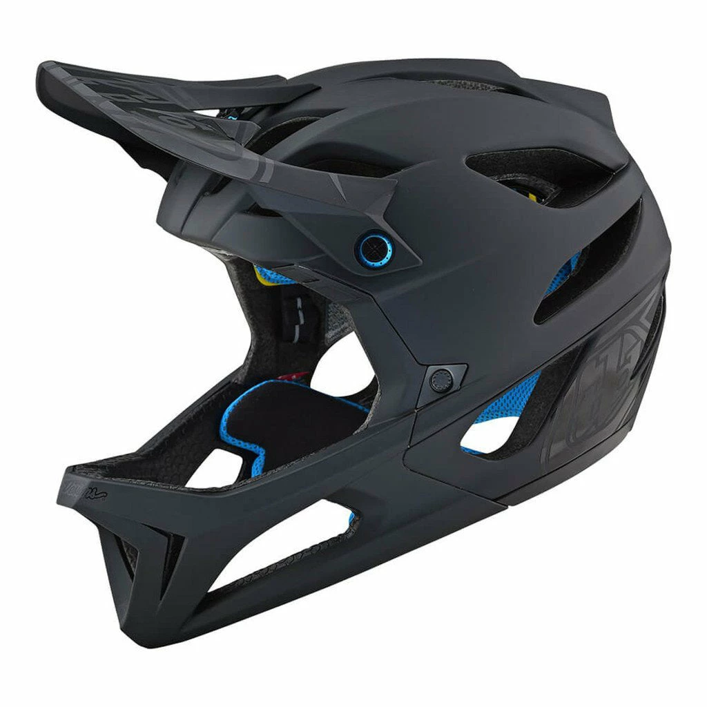 Troy Lee Designs 2019 Stage MIPS Stealth Helmet-Black Helmets 1 Troy Lee Designs 2019 Stage MIPS Stealth Helmet-Black Helmets