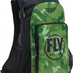 Fly Racing Jump Pack Backpack- Green/Black Camo Bags & Luggage