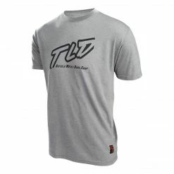 Troy Lee Designs Just Right T-Shirt - Heather Platinum APPAREL