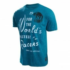 APPAREL Troy Lee Designs Kingpin T-shirt - Cyan