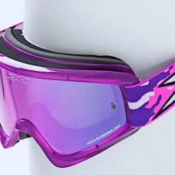 EKS Brand X-Brand Gox Limited Incognito Goggles-Transparent Purple PROTECTIVE GEAR