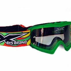 EKS Brand PROTECTIVE GEAR X-Brand X-Grom Goggles-Liquid Green
