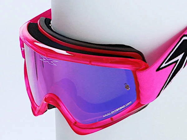 EKS Brand X-Brand Gox Limited Goggles-Transparent Flo Pink 1 EKS Brand X-Brand Gox Limited Goggles-Transparent Flo Pink