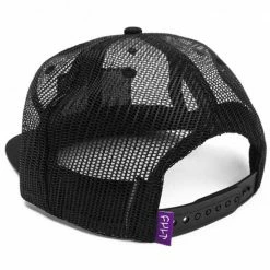 Hats Cult Look Out Mesh Hat-Black