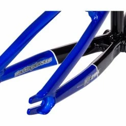 MCS 2013 HT Aluminum BMX Frame-Black/Blue FRAMES