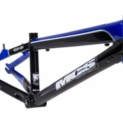 MCS 2013 HT Aluminum BMX Frame-Black/Blue FRAMES