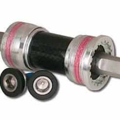 Bottom Brackets MCS Titanium Titanium Square Tapered Euro Bottom Bracket