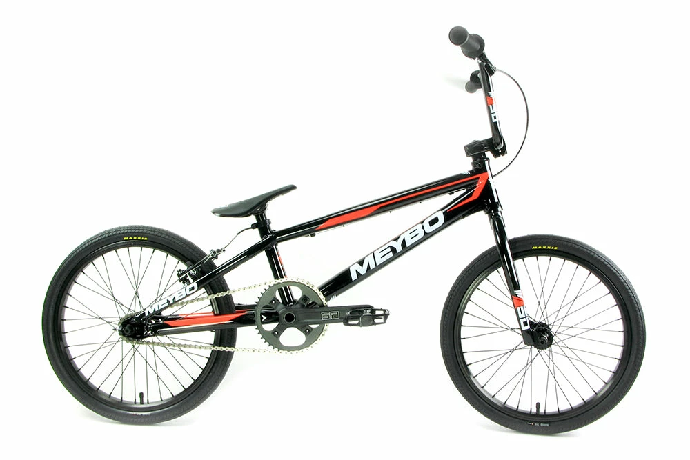 Meybo Clipper Pro XL BMX Bike-Black/White/Red 1 Meybo Clipper Pro XL BMX Bike-Black/White/Red