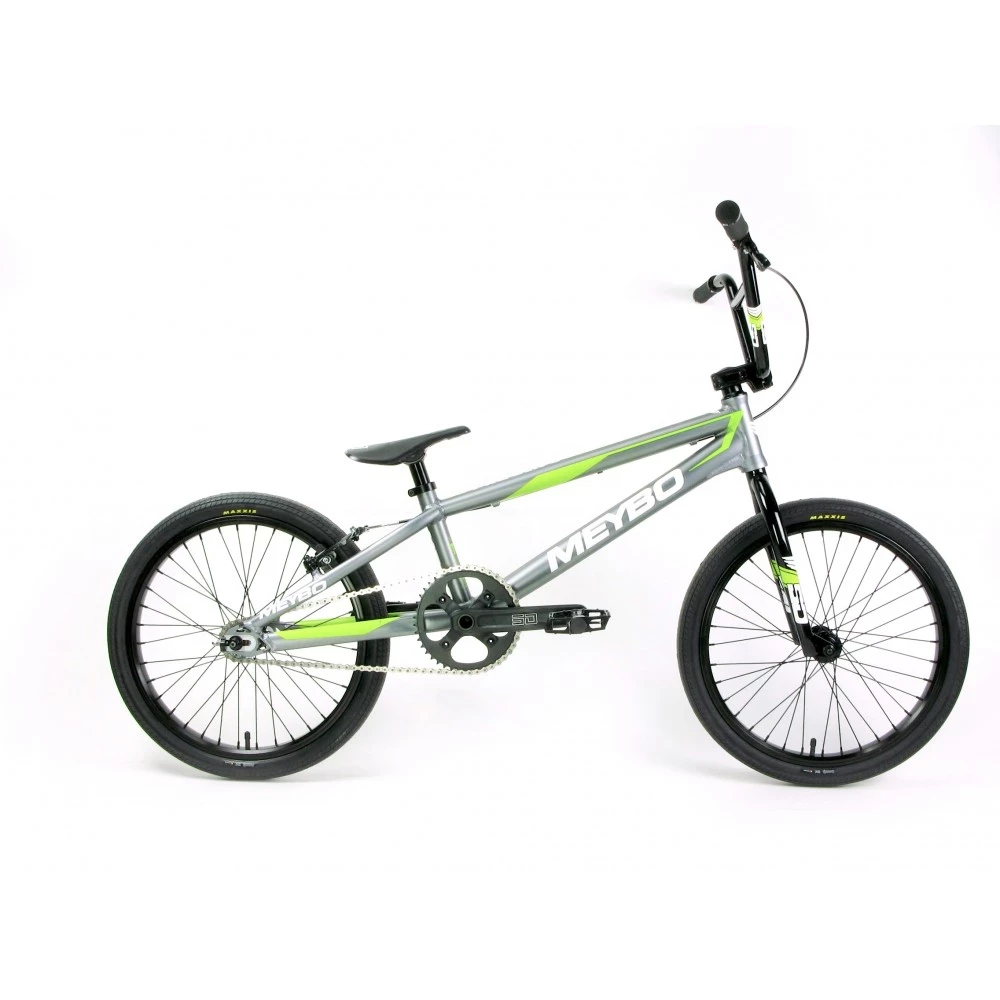 Meybo Clipper Expert XL BMX Race Bike-Grey-White-Lime RACE BIKES 5 Meybo Clipper Expert XL BMX Race Bike-Grey-White-Lime RACE BIKES