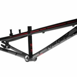Meybo Holeshot Aluminum BMX Race Frame-Black/Grey/Red