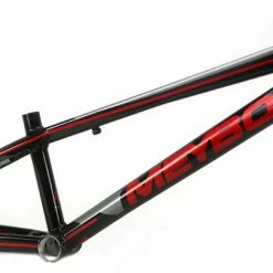 Meybo 2018 Holeshot Aluminum BMX Race Frame - Black/Red/Grey FRAMES