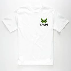 Crupi Pocket Logo T-Shirt - White