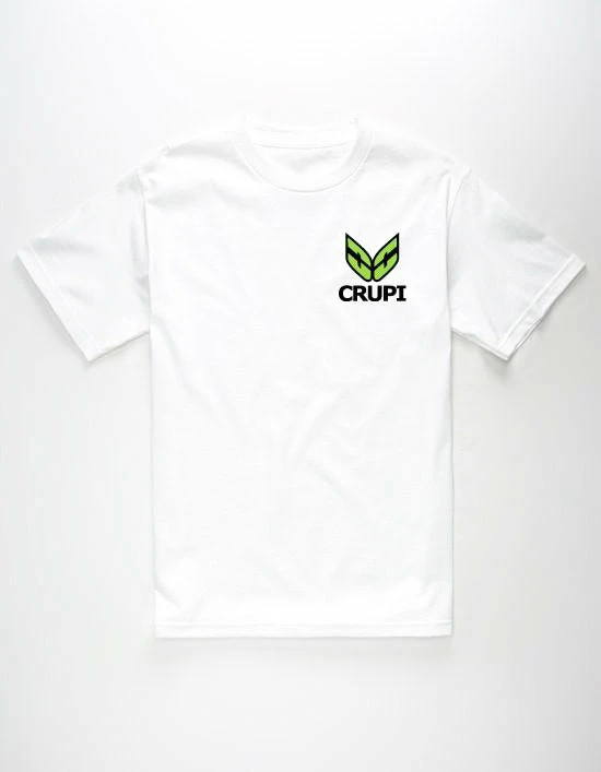Crupi Pocket Logo T-Shirt - White 1 Crupi Pocket Logo T-Shirt - White