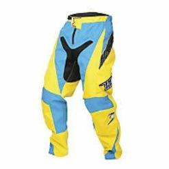Nema Podium Race Pants-Yellow/Cyan RACE WEAR