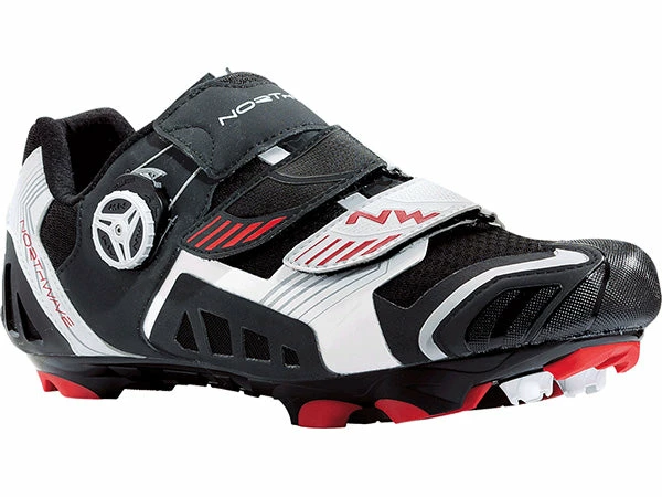 Northwave Nirvana Clipless Shoes-Black/Red/White 1 Northwave Nirvana Clipless Shoes-Black/Red/White