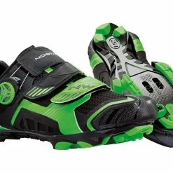 Northwave Nirvana Clipless Shoes-Fluorescent Green/Black