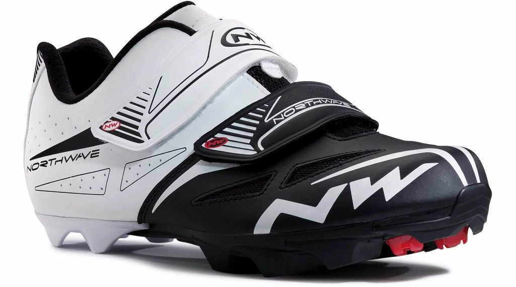 Northwave Spike Pro Clipless Shoes-White/Black 1 Northwave Spike Pro Clipless Shoes-White/Black