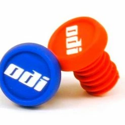 ODI Nylon Bar Ends-White Grips