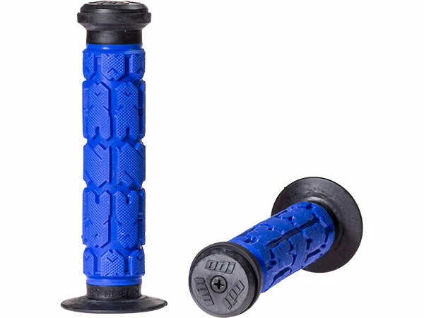 ODI Rouge Flanged Grips-Blue 1 ODI Rouge Flanged Grips-Blue