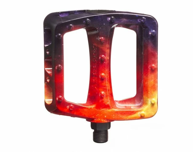 Odyssey Twisted PC Platform Pedals-Ltd Ed Galaxy-Red 1 Odyssey Twisted PC Platform Pedals-Ltd Ed Galaxy-Red