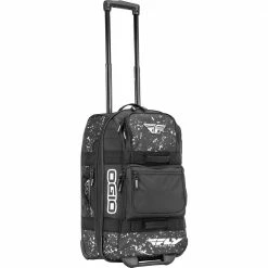 Travel Bags Fly Ogio Layover Roller Bag-Black/White