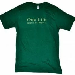 Effin Ride One Life T-Shirt-Green