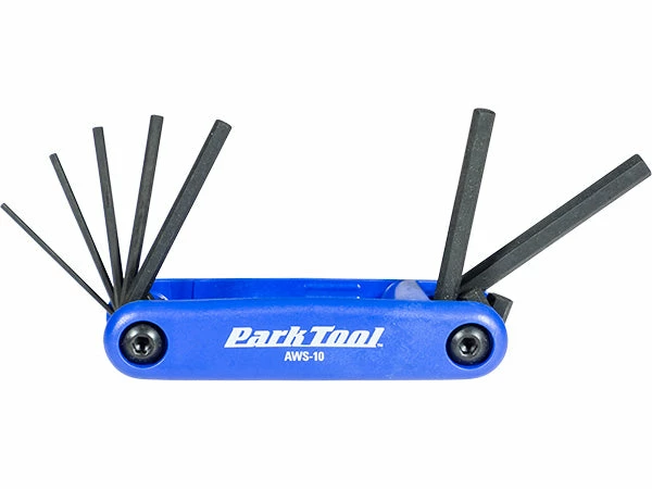 Park Tool AWS-10 Fold-Up Hex Wrench Set TOOLS 1 Park Tool AWS-10 Fold-Up Hex Wrench Set TOOLS