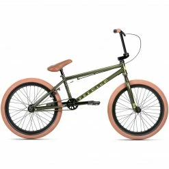 Premium 2020 Inspired 20.5" BMX Bike-Gloss Olive FREESTYLE BIKES