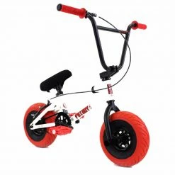 LITTLE BIKES Fat Boy Wulf Pro Mini Bike - White/Red