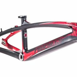 Prophecy Scud Evo Carbon BMX Race Frame-Matte Carbon/Red FRAMES