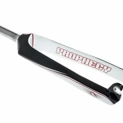 Prophecy 4RK Pro Carbon Fork-24"-Black/White-Pro 1 1/8"-24" With 10mm Forks