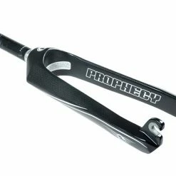 Forks Prophecy Carbon Fork-20"-Carbon With White Stickers-1-1/8