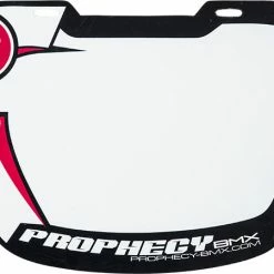 Prophecy Front Number Plate-White/Yellow-Pro Numbers/Plates/Padsets