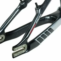 Prophecy Scud Evo Carbon BMX Race Frame-Silver