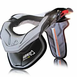 Leatt DBX Comp 2 Neck Brace-Black/Gray PROTECTIVE GEAR