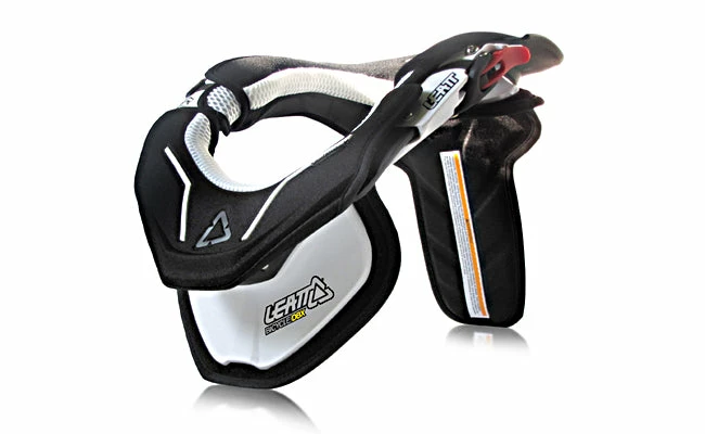 PROTECTIVE GEAR Leatt DBX Comp 2 Neck Brace-White/Black 1 PROTECTIVE GEAR Leatt DBX Comp 2 Neck Brace-White/Black