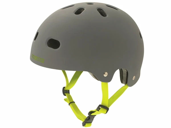 Pryme 8 V2 Helmet-Matte Gray/Lime 1 Pryme 8 V2 Helmet-Matte Gray/Lime