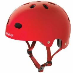 Pryme 8 V2 Helmet-Red/Red PROTECTIVE GEAR