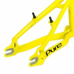 Pure BMX Race Frame-Ltd Ed Hot Yellow 5 Pure BMX Race Frame-Ltd Ed Hot Yellow
