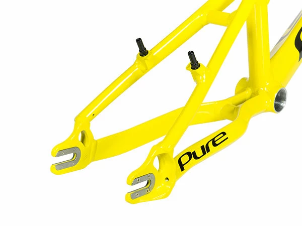 Pure BMX Race Frame-Ltd Ed Hot Yellow 3 Pure BMX Race Frame-Ltd Ed Hot Yellow