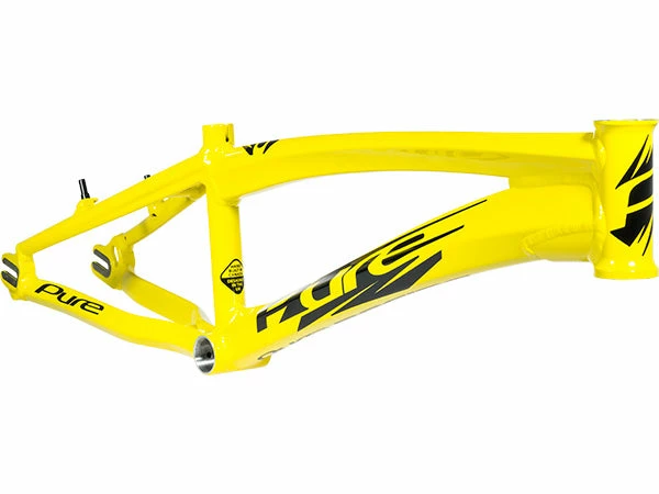 Pure BMX Race Frame-Ltd Ed Hot Yellow 1 Pure BMX Race Frame-Ltd Ed Hot Yellow