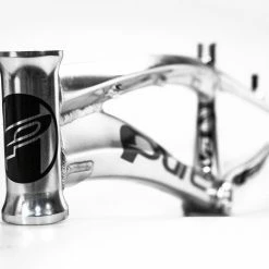 PURE V5 BMX Race Frame-Polished/Black