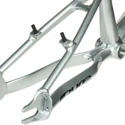 Pure V4 BMX Race Frame-Silver/Black