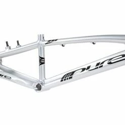 Pure V4 BMX Race Frame-Silver/Black