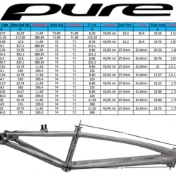 FRAMES PURE V5 BMX Race Frame-Flip Black